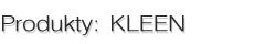 produkty KLEEN