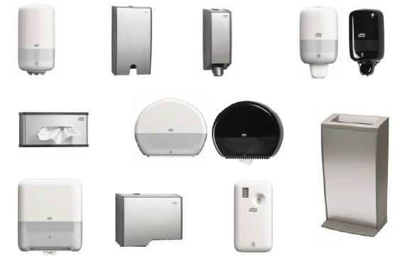 TORK dozowniki, ręczniki papierowe, czyściwa